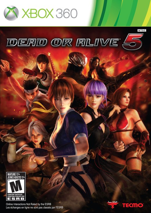 Dead or Alive 5 box art
