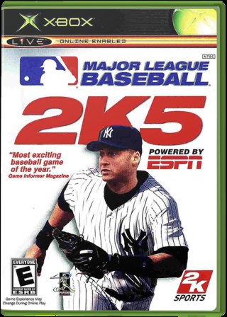 Major League Baseball 2K5 box art