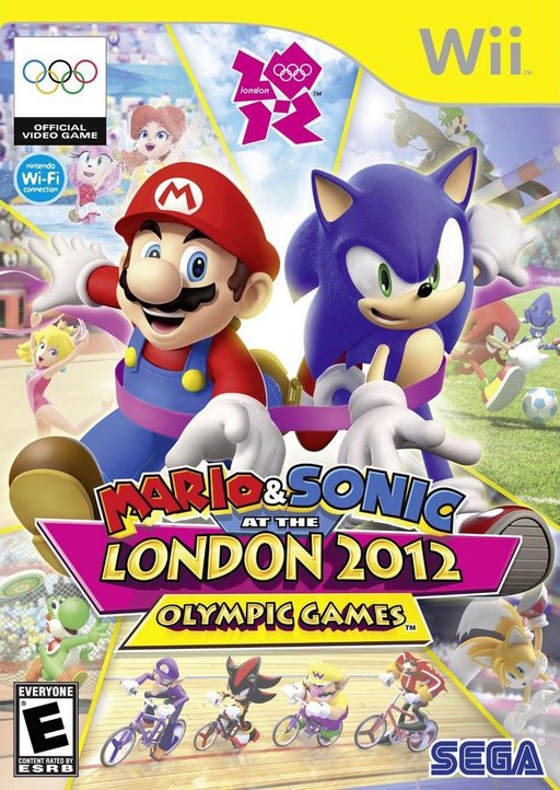 Mario _ Sonic at the London 2012 Olympic Games box art
