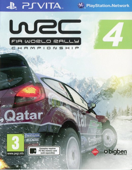 WRC 4: FIA World Rally Championship box art