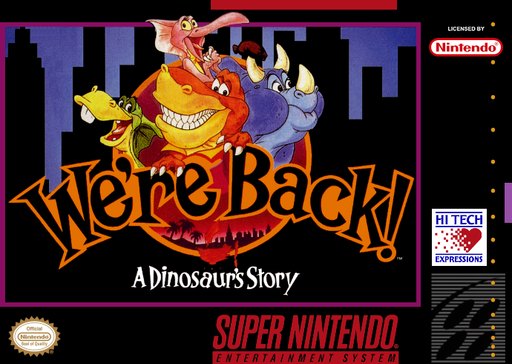 We're Back!: A Dinosaur's Story box art