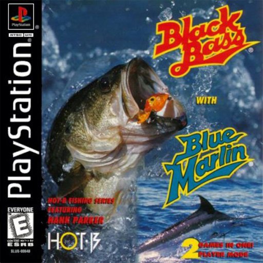 Black Bass with Blue Marlin box art
