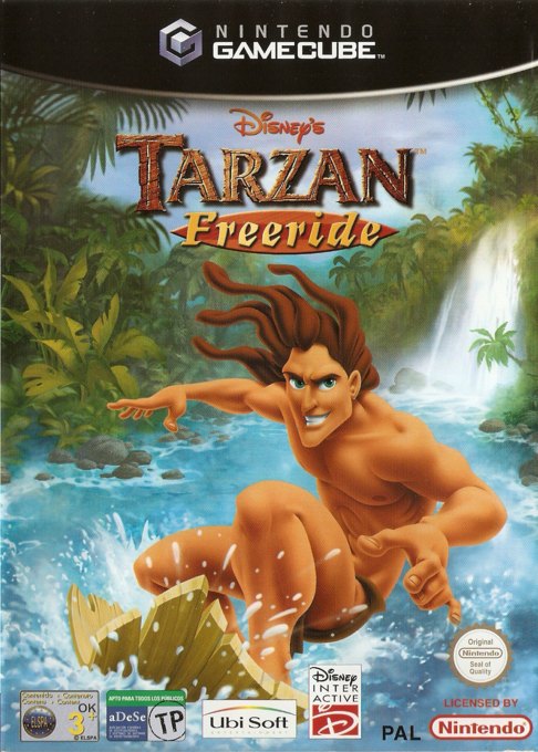 Disney's Tarzan: Freeride box art