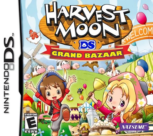 Harvest Moon DS: Grand Bazaar box art