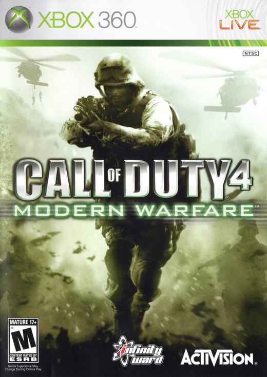 Call of Duty 4: Modern Warfare box art