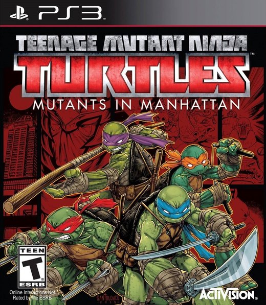 Teenage Mutant Ninja Turtles: Mutants in Manhattan box art