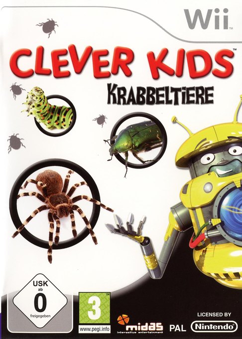 Clever Kids: Creepy Crawlies box art