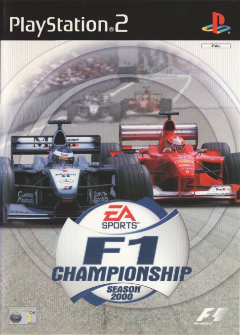 F1 Championship Season 2000 box art