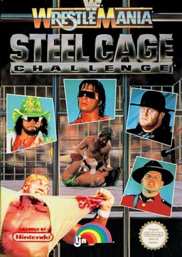 WWF Wrestlemania: Steel Cage Challenge box art