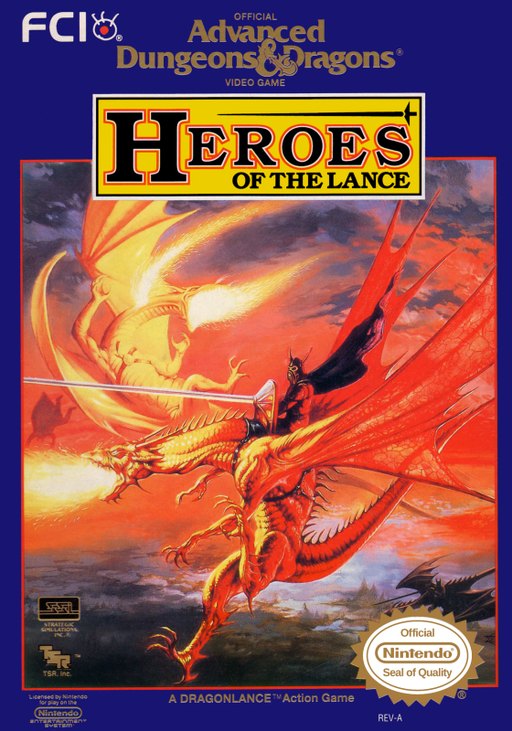 Advanced Dungeons _ Dragons: Heroes of the Lance box art