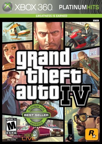 Grand Theft Auto IV (Platinum Hits) box art
