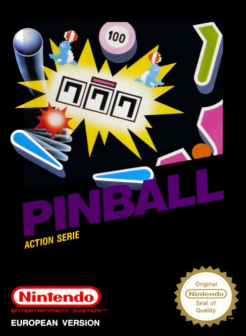 Pinball box art