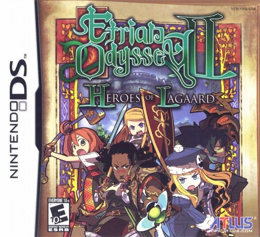 Etrian Odyssey II: Heroes of Lagaard box art