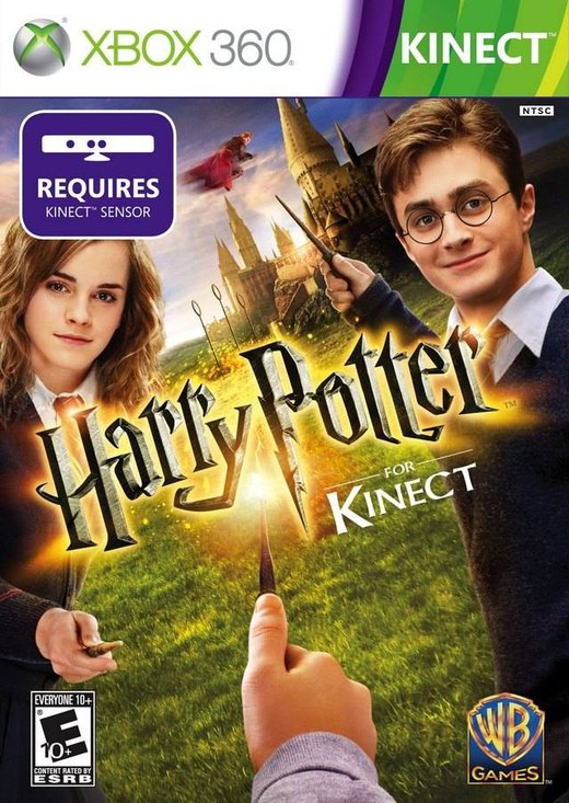 Harry Potter for Kinect box art