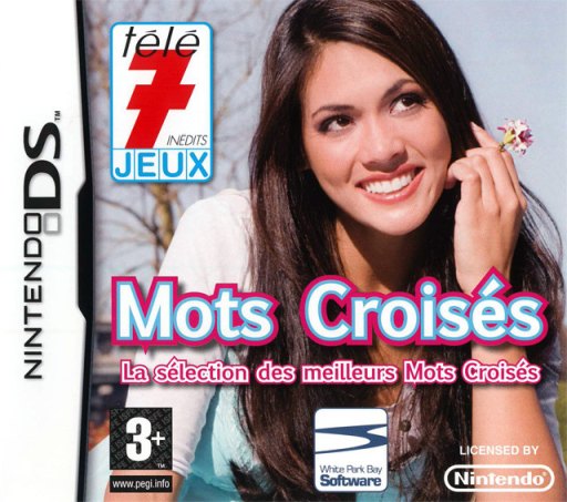 Tele 7 Jeux Inedits: Mots Croises: La Selection des Meilleurs Mots Croises box art