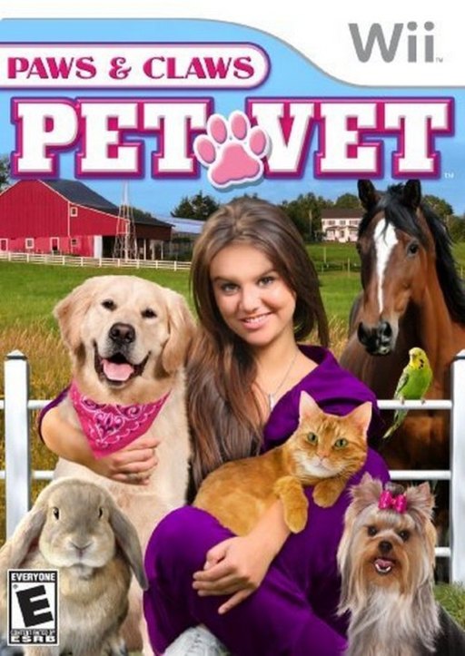 Paws _ Claws_ Pet Vet box art