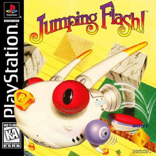Jumping Flash! box art
