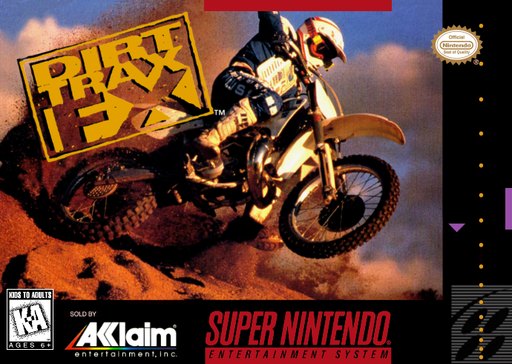 Dirt Trax FX box art