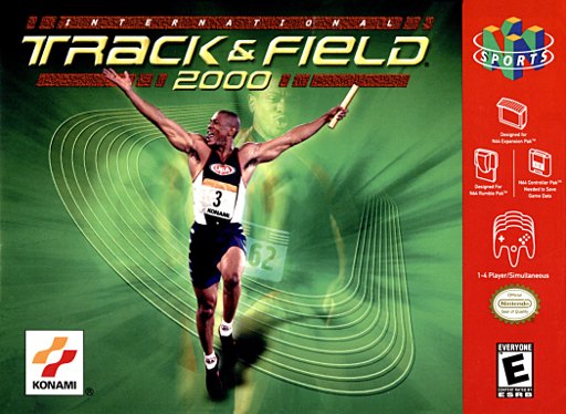 International Track & Field 2000 box art