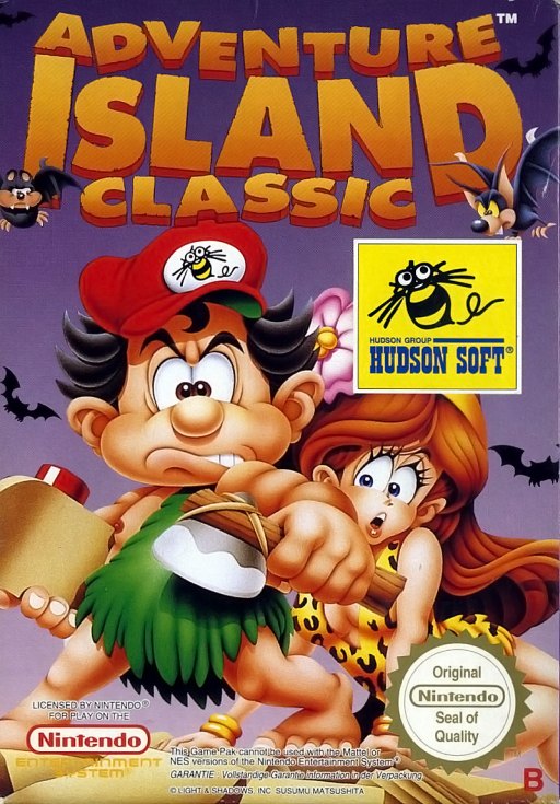 Adventure Island Classic box art