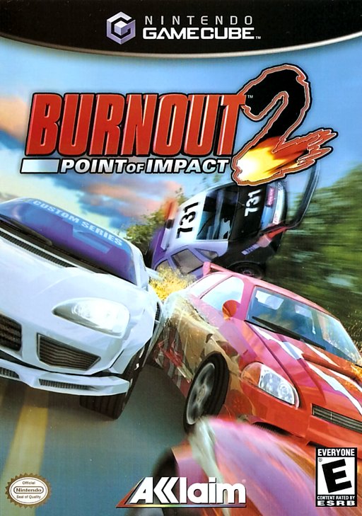 Burnout 2: Point of Impact box art