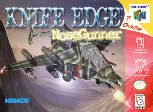 Knife Edge: Nose Gunner box art