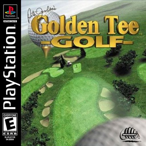 Peter Jacobsen's Golden Tee Golf box art