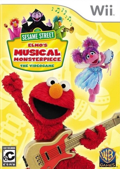 Sesame Street_ Elmo's Musical Monsterpiece box art