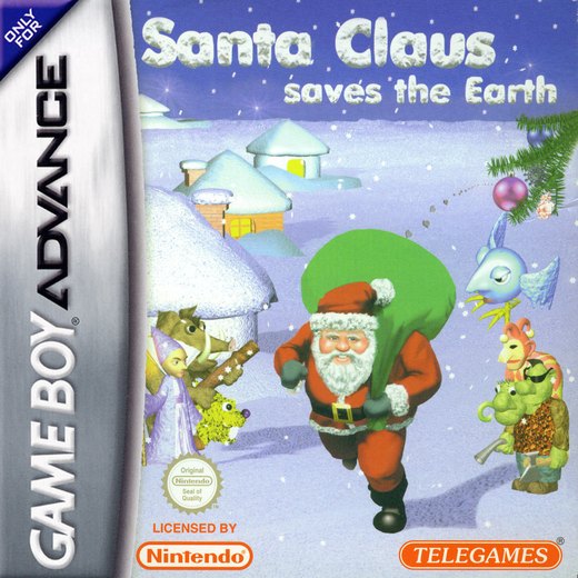 Santa Claus Saves the Earth box art