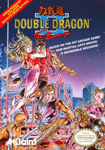 Double Dragon II: The Revenge box art