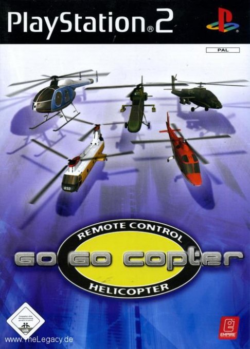 Go Go Copter: Remote Control Helicopter box art