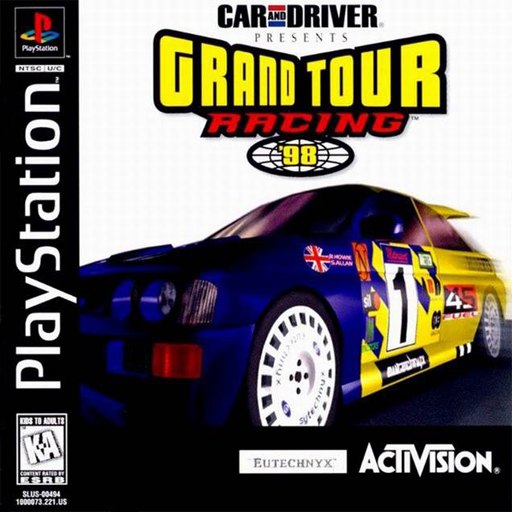 Car and Driver Presents: Grand Tour Racing '98 box art