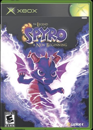 The Legend of Spyro: A New Beginning box art