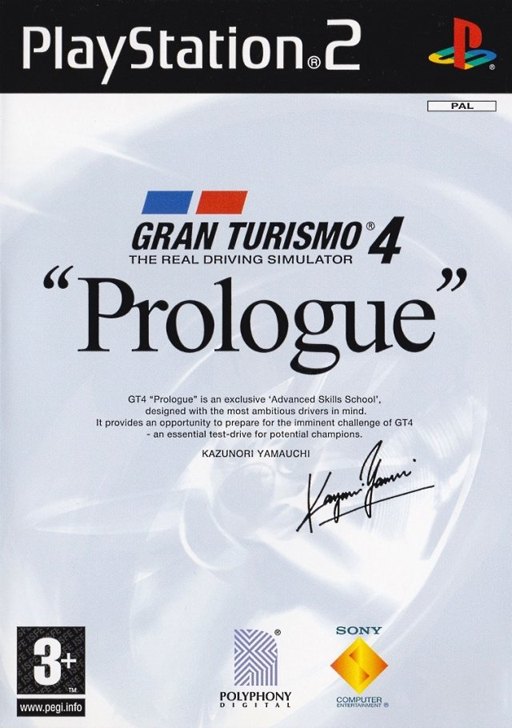 Gran Turismo 4: Prologue box art