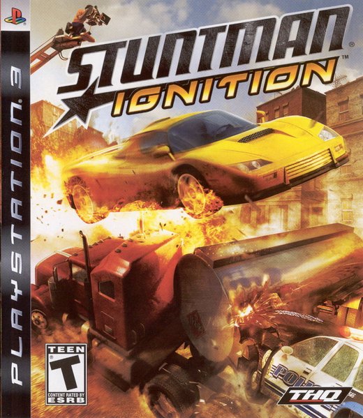 Stuntman: Ignition box art