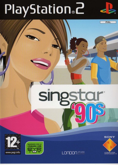 SingStar '90s box art