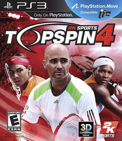 Top Spin 4 box art