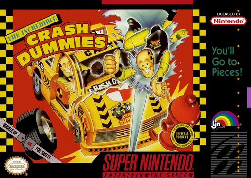 The Incredible Crash Dummies box art