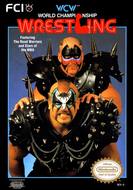 WCW World Championship Wrestling box art