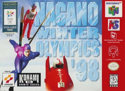 Nagano Winter Olympics '98 box art