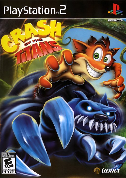 Crash of the Titans box art