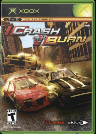 Crash 'n' Burn box art