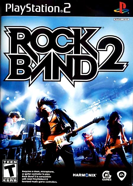 Rock Band 2 box art