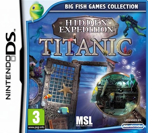 Hidden Expedition: Titanic box art