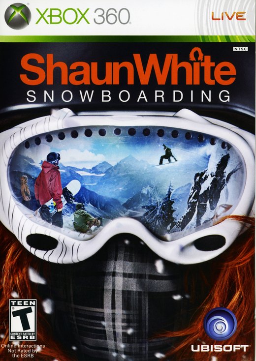 Shaun White Snowboarding box art