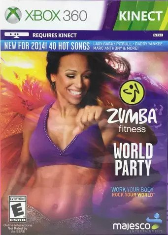 Zumba Fitness: World Party box art