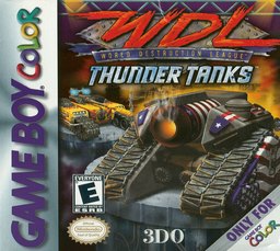 WDL: World Destruction League: Thunder Tanks box art