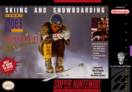 Tommy Moe's Winter Extreme: Skiing and Snowboarding box art