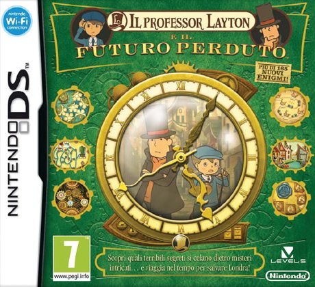Professor Layton e il Futuro Perduto, Il box art