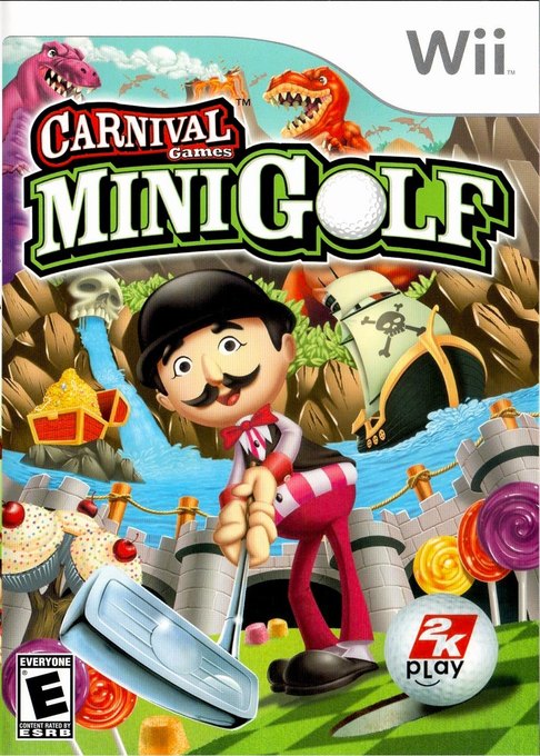 Carnival Games: MiniGolf box art